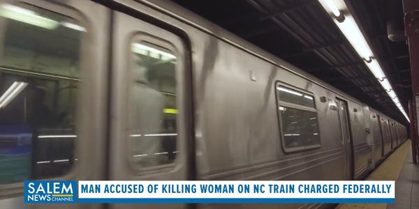 Man Federally Charged For Killing Woman On NC Train