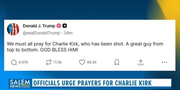 Officials Urge Prayers For Charlie Kirk After Shooting