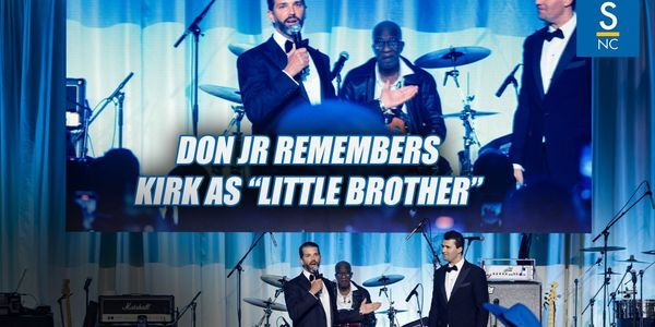 Donald Trump Jr. remembers Charlie Kirk, his "little brother"