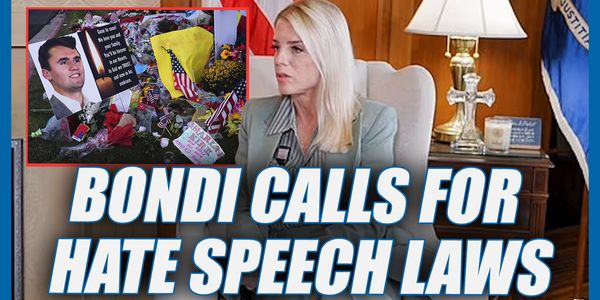 HATE SPEECH LAWS To "Honor" Charlie Kirk?