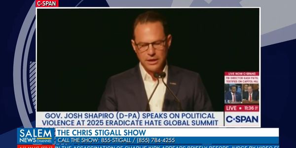 PA Governor Josh Shapiro Forgets to Mention the Selective Political Violence He Chose to Highlight During his Speech