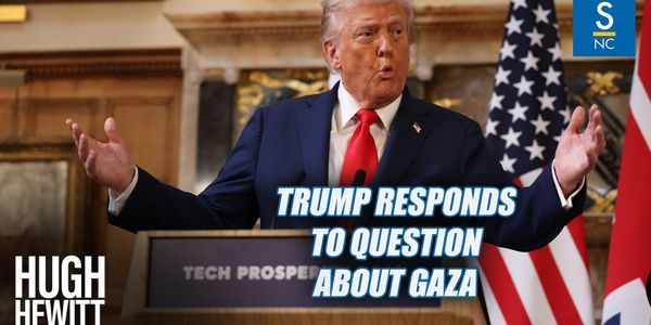 Trump Responds to UK Reporter about Gaza