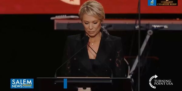 Stacy Sheridan Speaks at Charlie Kirk's Memorial Service