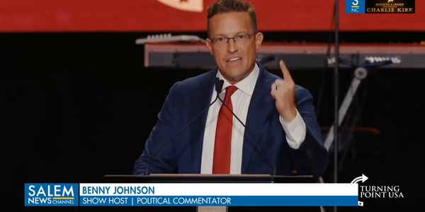 Benny Johnson Speaks at Charlie Kirk's Memorial Service