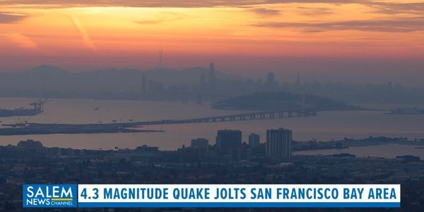 4.3 Magnitude Earthquake Shakes San Francisco Bay Area