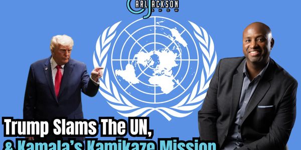 Trump Slams The UN, Kimmel’s Kinda Back, & Kamala’s Kamikaze Mission