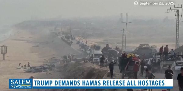 Trump Continues Calls For Hamas To Release Hostages