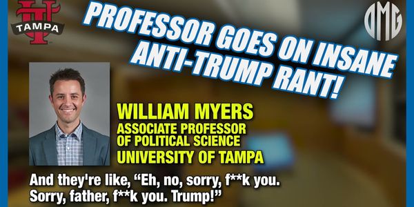 Tampa Professor GOES ON INSANE RANT Over Trump