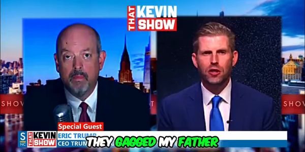 Eric Trump: They couldn't gag him!