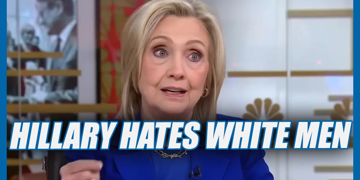 Hillary MOCKS white men and Christians