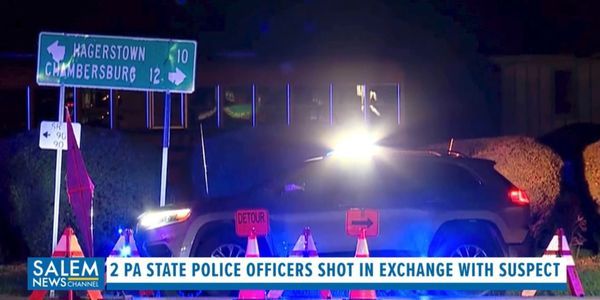 2 PA State Troopers Wounded & Suspect Killed After Chase