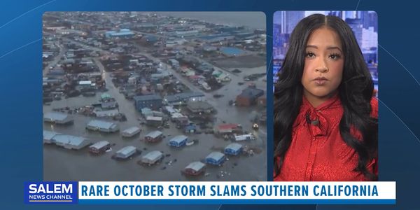 Rare October Storm Slams Southern California