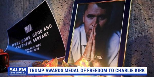Charlie Kirk Awarded Presidential Medal Of Freedom