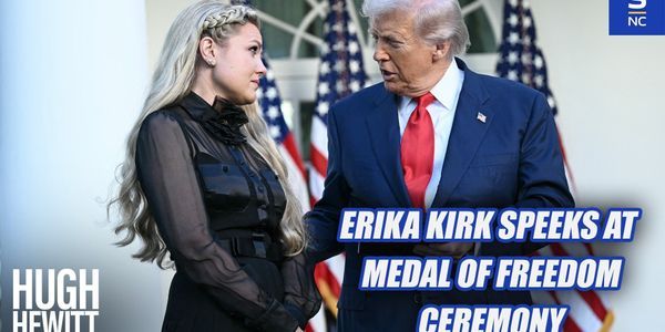 Erika Kirk Speaks at Medal of Freedom Ceremony