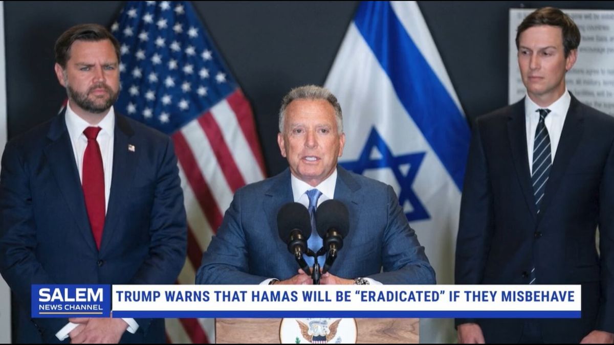 Trump: Hamas will be “eradicated” if they misbehave