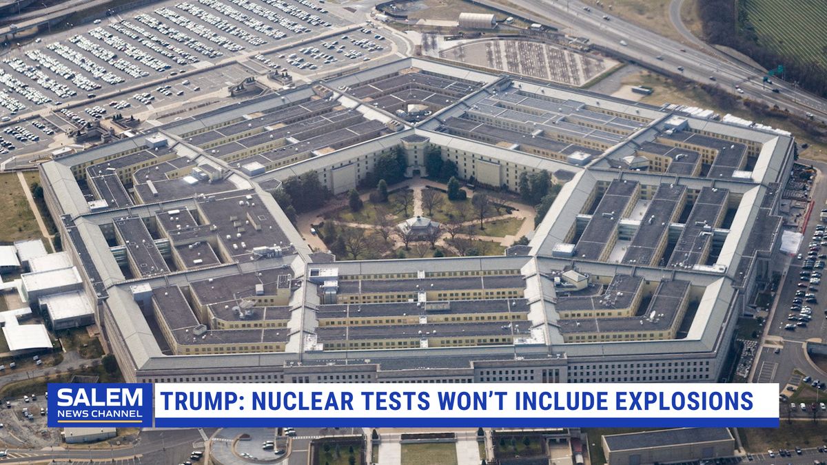 Trump administration clarifies nuclear testing plans