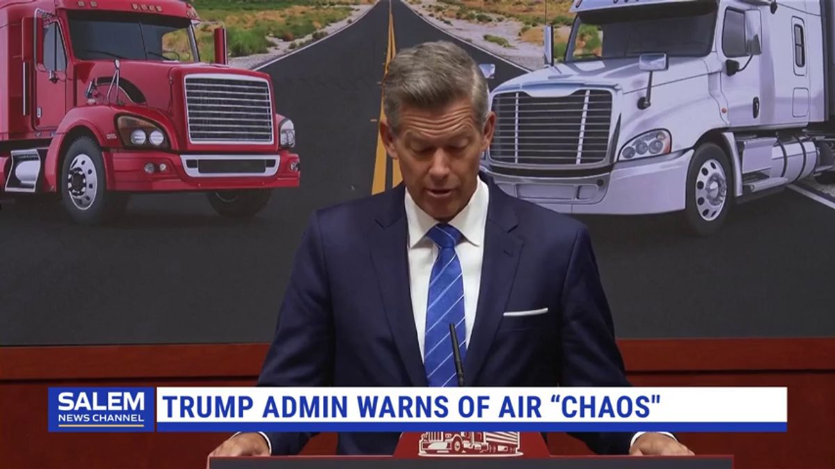 Trump administration warns of 'mass chaos' in air travel if government shutdown continues