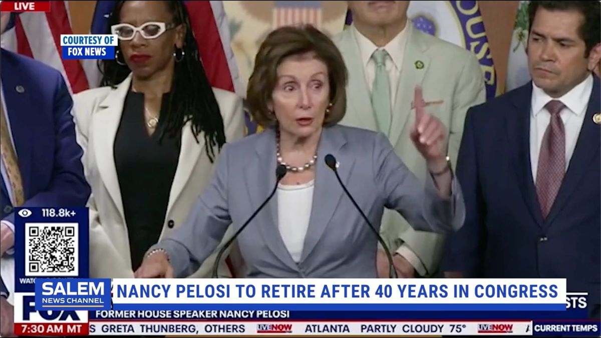 Nancy Pelosi announces retirement after four decades in Congress