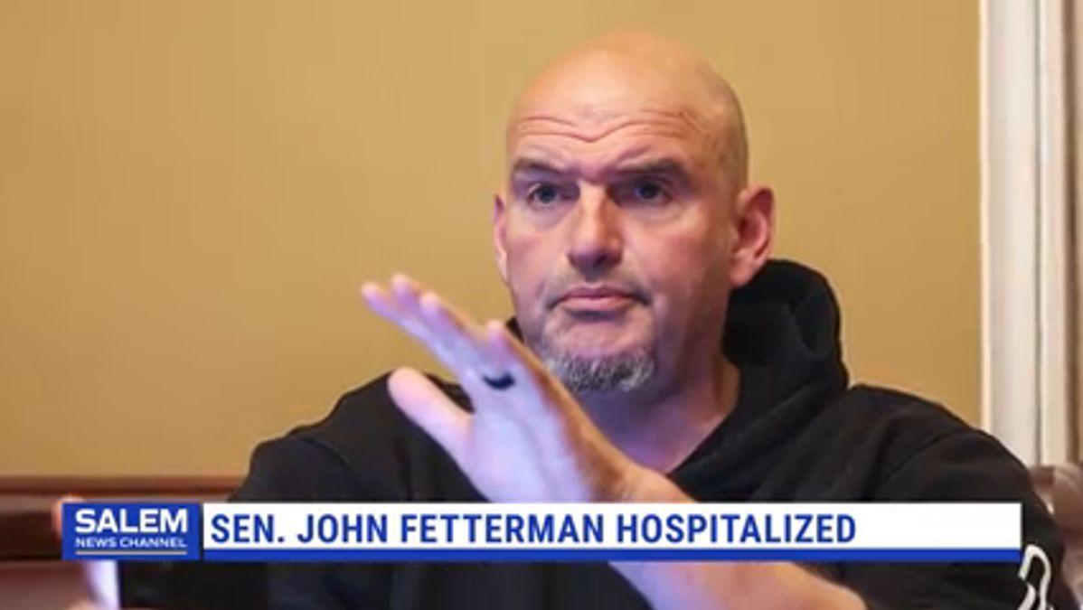 Fetterman hospitalized with ventricular fibrillation flare-up