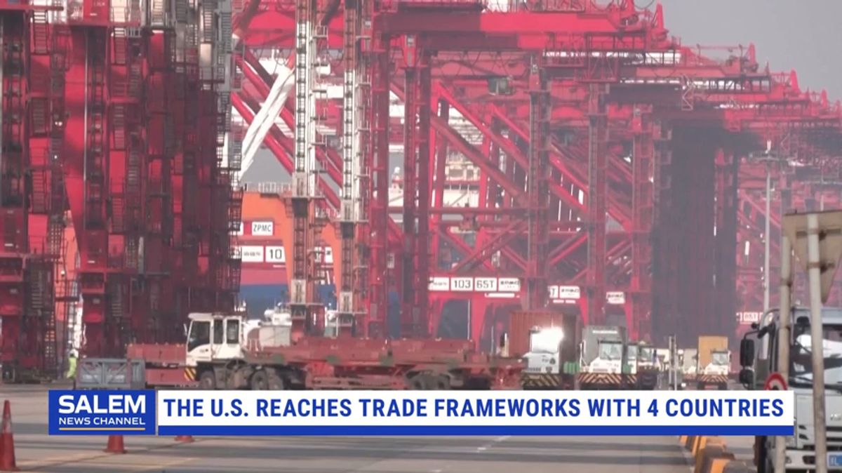 US reaches trade frameworks with multiple countries