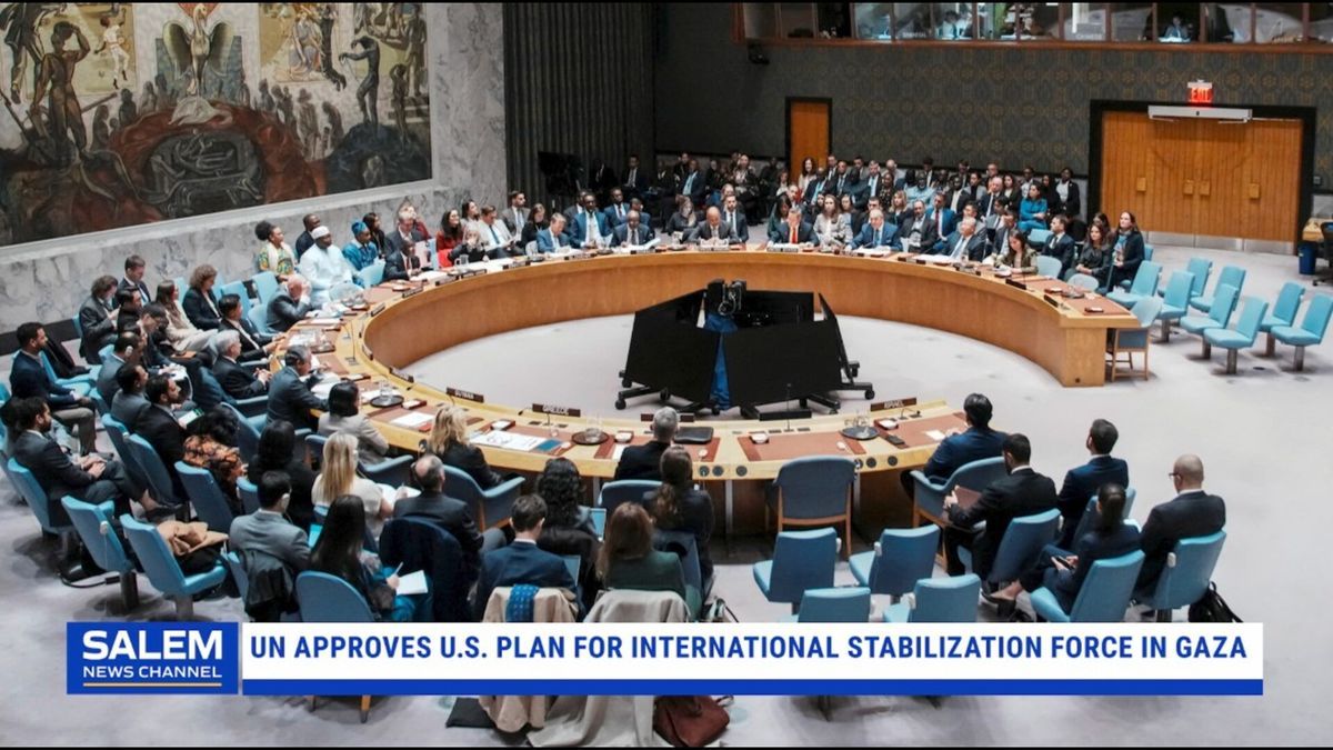 US plan authorizing international force in Gaza approved by UN