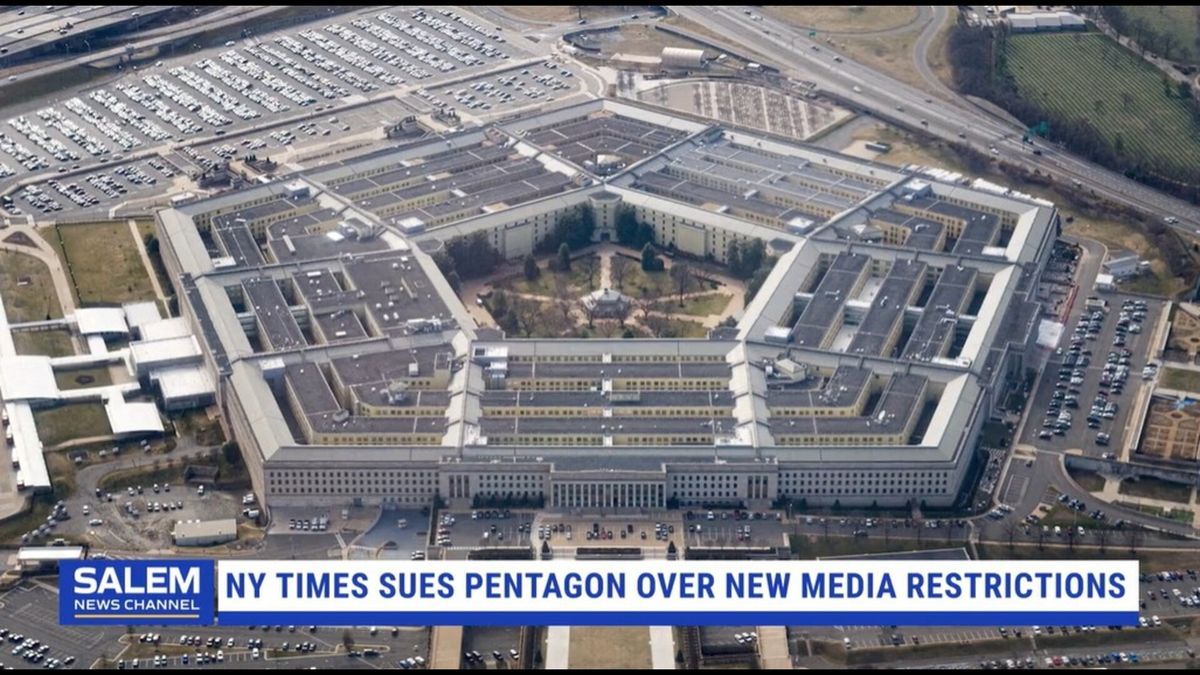 The New York Times sues Pentagon over new media restrictions