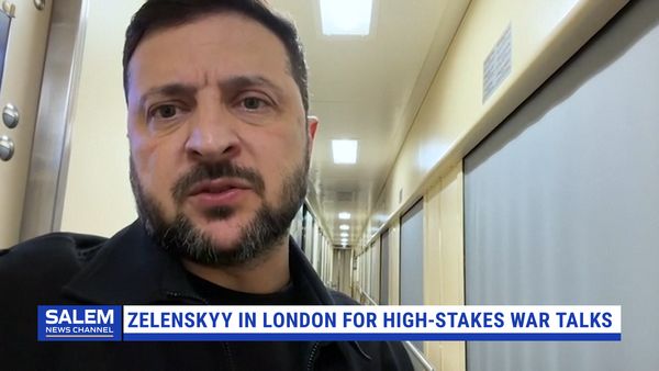 Zelenskyy meets European leaders in London to discuss U.S.-backed peace plan