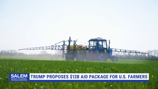 Trump Unveils $12 Billion Aid Package For Farmers Hit By Trade War