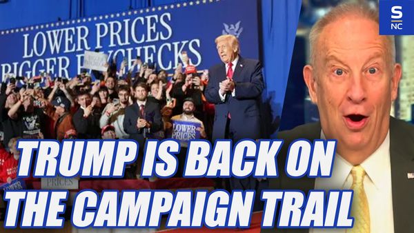 VINTAGE TRUMP: Trump is back on the campaign trial