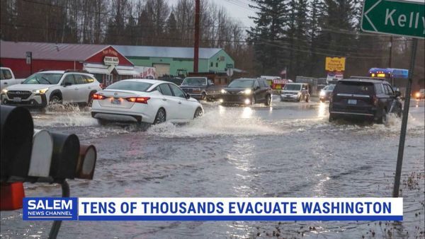 Emergency Issued In Washington Amid Torrential Rain, Flooding & Mudslides