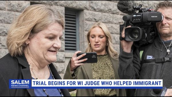 Wisconsin judge's trial begins over helping immigrant escape arrest