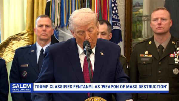 Trump signs executive order classifying fentanyl as 'weapon of mass destruction'