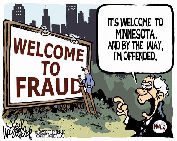 December 23, 2025 — Today's Conservative Cartoon