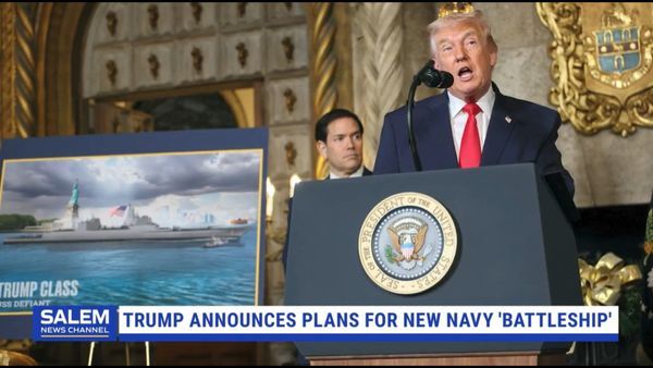 Trump: U.S. Building New Golden Fleet Of Ships