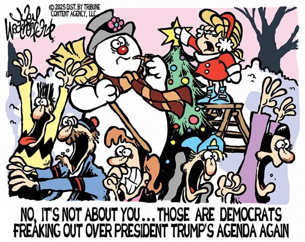 December 30, 2025 — Today's Conservative Cartoon