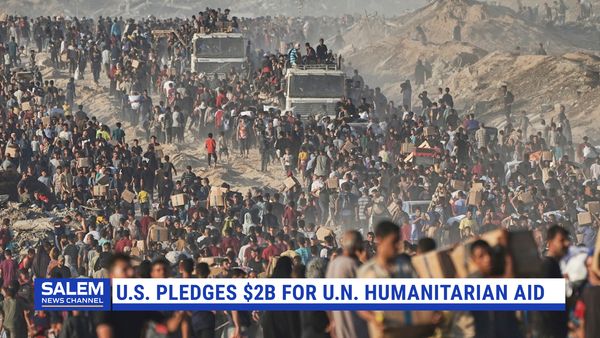 US pledges $2 billion for UN humanitarian aid