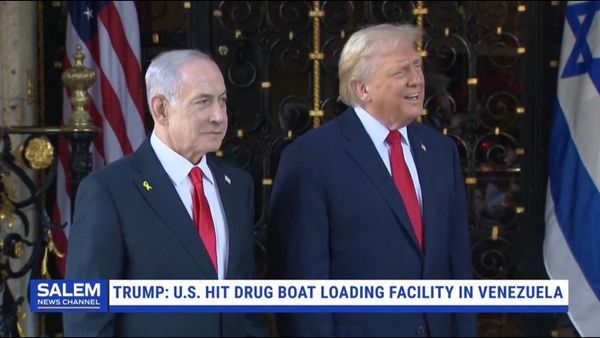 Trump says US hit drug boat loading facility in Venezuela