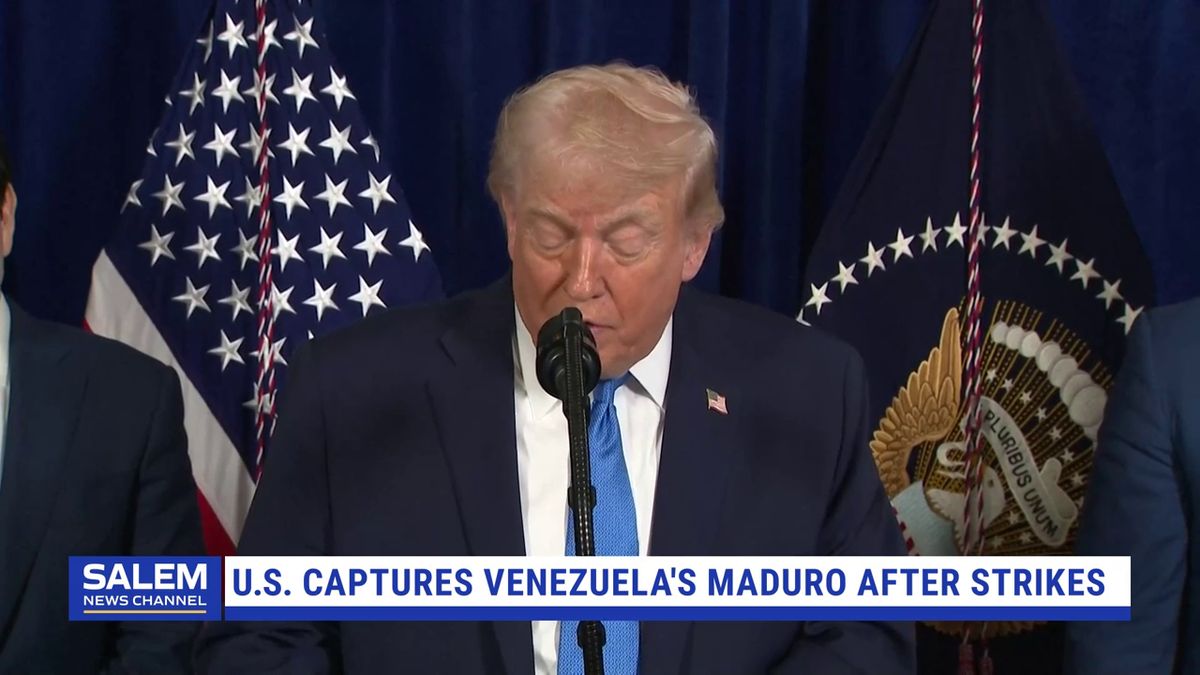 Trump addresses Venezuela military operation
