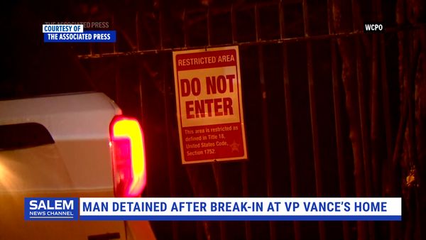 Man detained after break-in at Vice President JD Vance’s Ohio home