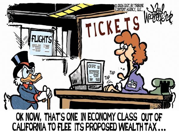 January 15, 2026 — Today's Conservative Cartoon