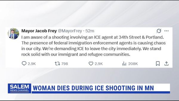 Minneapolis Mayor Demands ICE Agents Leave After Fatal Shooting