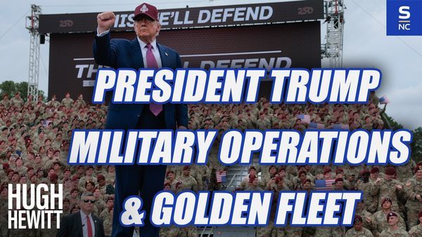 President Trump Speaks on Military Operations and Golden Fleet