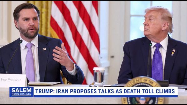 Trump says Iran seeks negotiations after US military threat