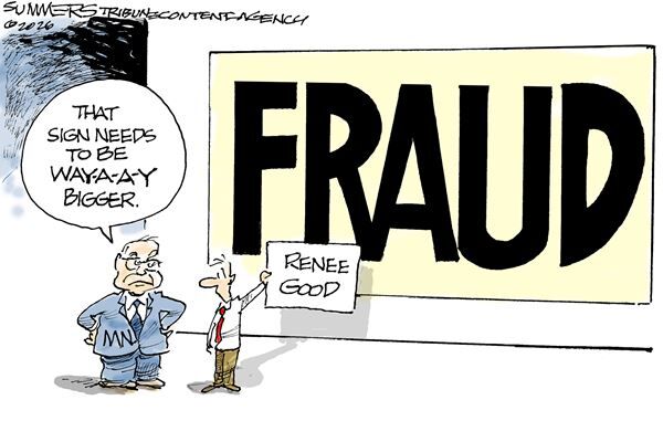 January 20, 2026 — Today's Conservative Cartoon