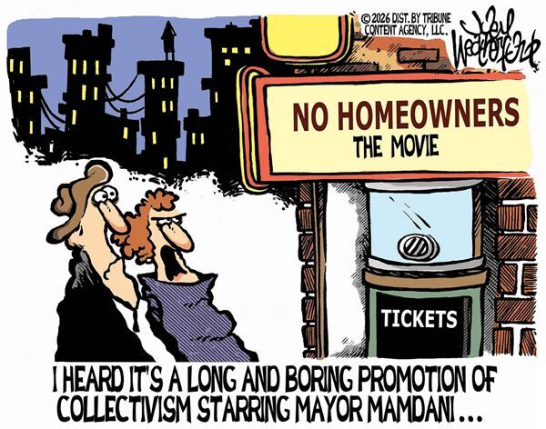 January 22, 2026 — Today's Conservative Cartoon