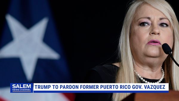 Trump to pardon former Puerto Rico Governor Vazquez