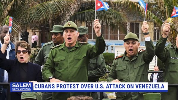 Cubans Protest In Havana Over U.S. Attack On Venezuela