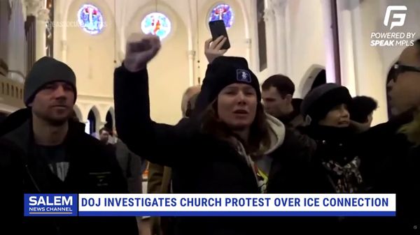 DOJ Investigates Church Protest Over Alleged ICE Ties
