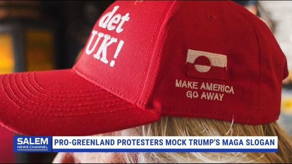 Pro-Greenland Protesters: 'Make America Go Away'