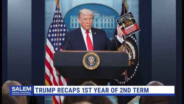 Trump Appears As 'Special Guest' At White House Press Briefing